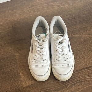 Reebok Kids Classic White Sneakers